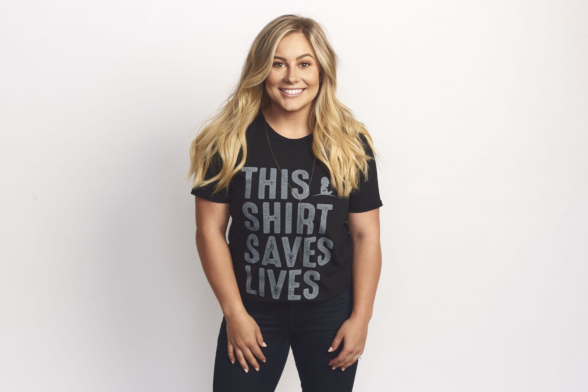 Shawn Johnson at the Celebrities Unite For St. Jude Children's Research Hospital With #ThisShirtSavesLives Movement - Source: Getty